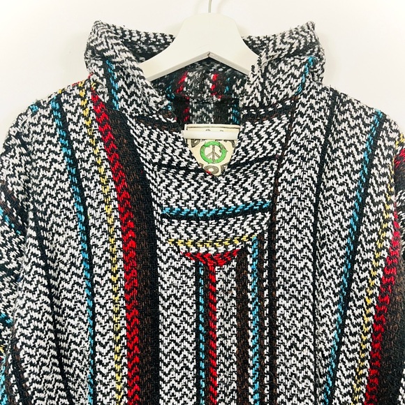Baja Joe Multicolour Baja Hoodie Sweater - Picture 2 of 4